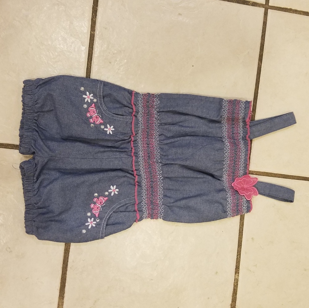 Denim Girl's Jumper